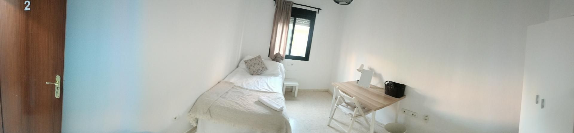 Bedroom of Flat to share in Málaga Capital  with Furnished, Oven and Washing machine
