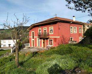 Exterior view of Single-family semi-detached for sale in Hazas de Cesto