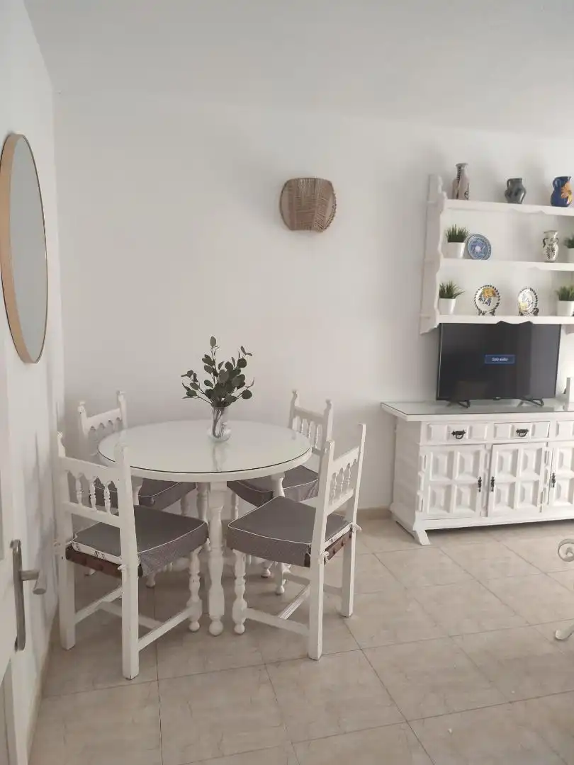 Esszimmer von Wohnungen zur Miete in Fuengirola mit Klimaanlage, Heizung und Terrasse