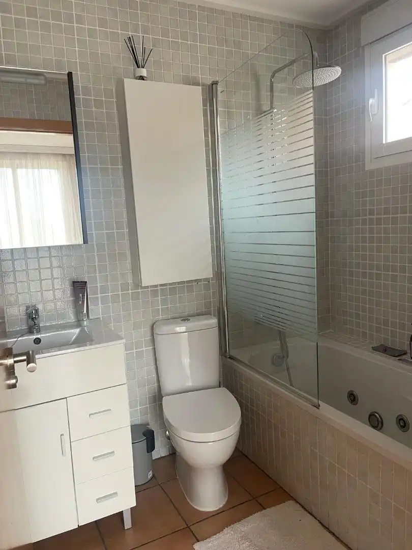 Bany de Casa adosada en venda en Gandia amb Terrassa, Piscina i Balcó