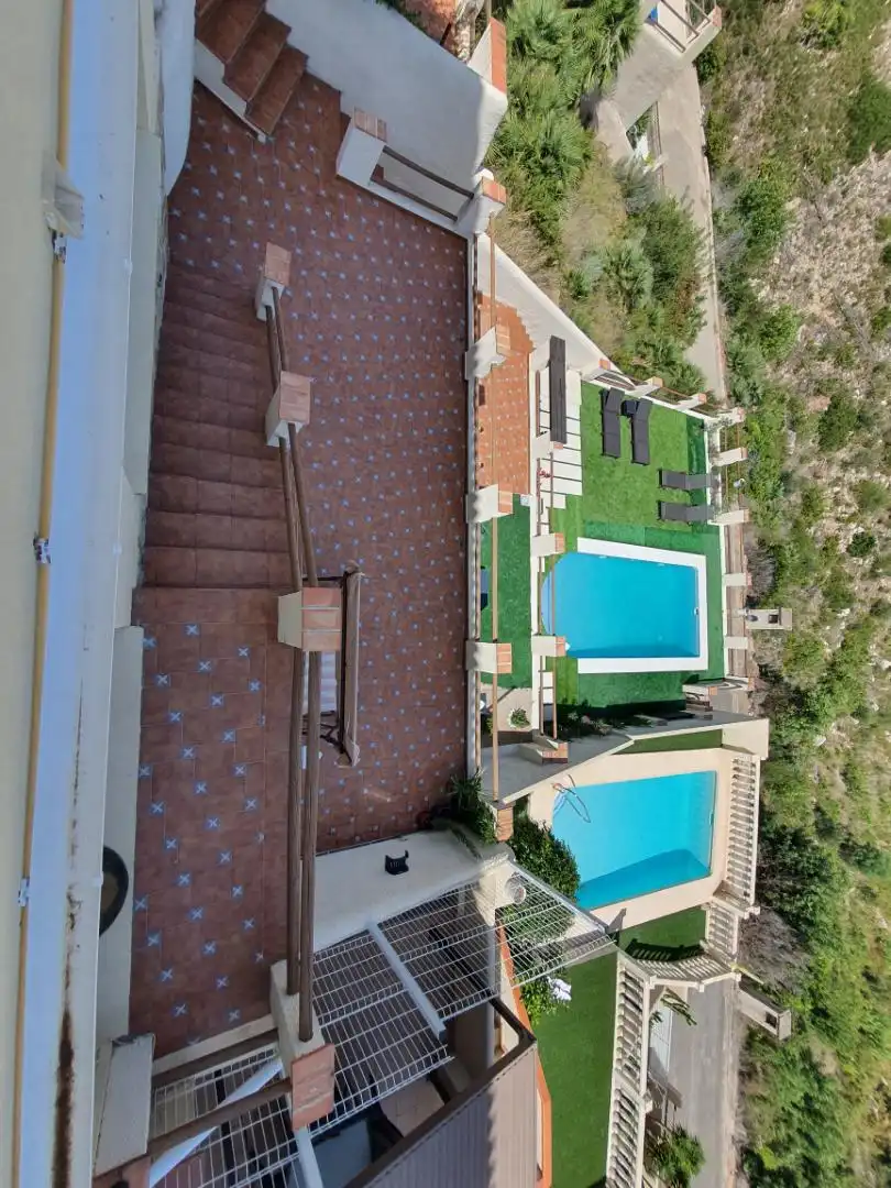 Piscina de Casa adosada en venda en Gandia amb Terrassa, Piscina i Balcó