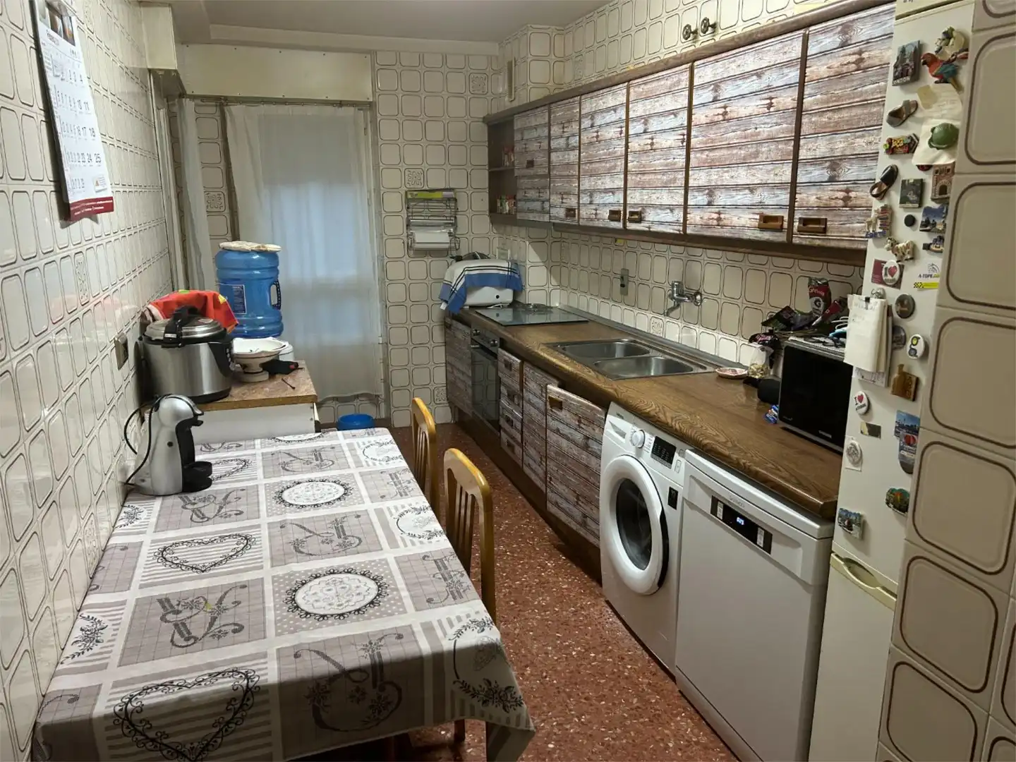 Piso en venta en Calle Miguel Servet, 4, Ayerbe Cocina de Piso en venta en Ayerbe con Calefacción, Trastero y Amueblado