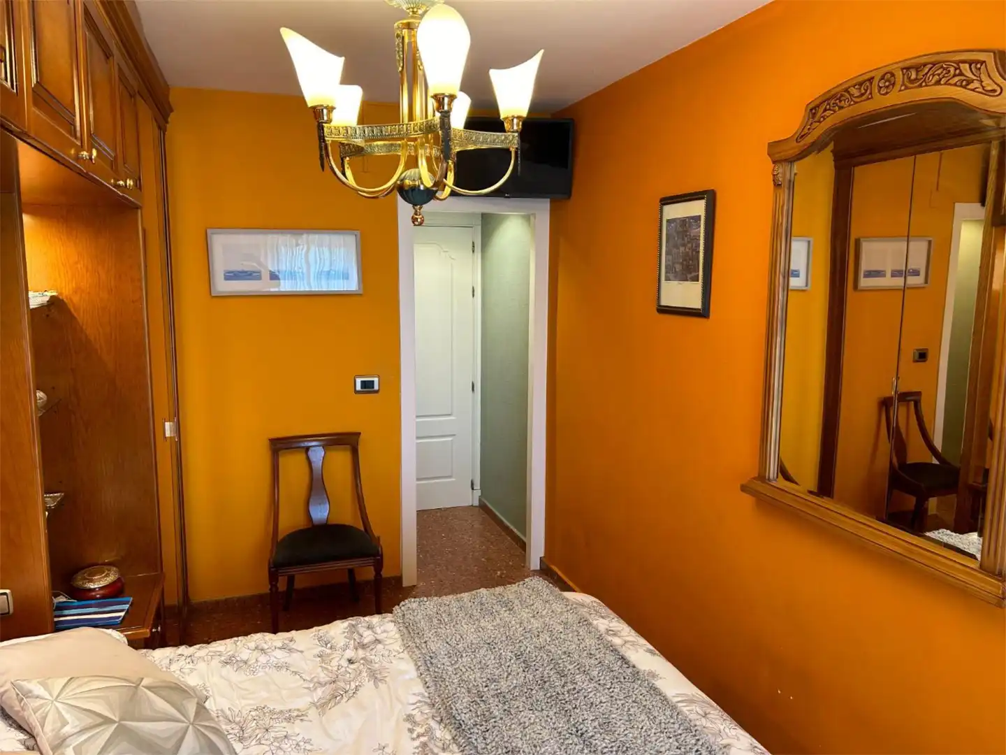 Piso en venta en Calle Miguel Servet, 4, Ayerbe Habitación de Piso en venta en Ayerbe con Calefacción, Trastero y Amueblado