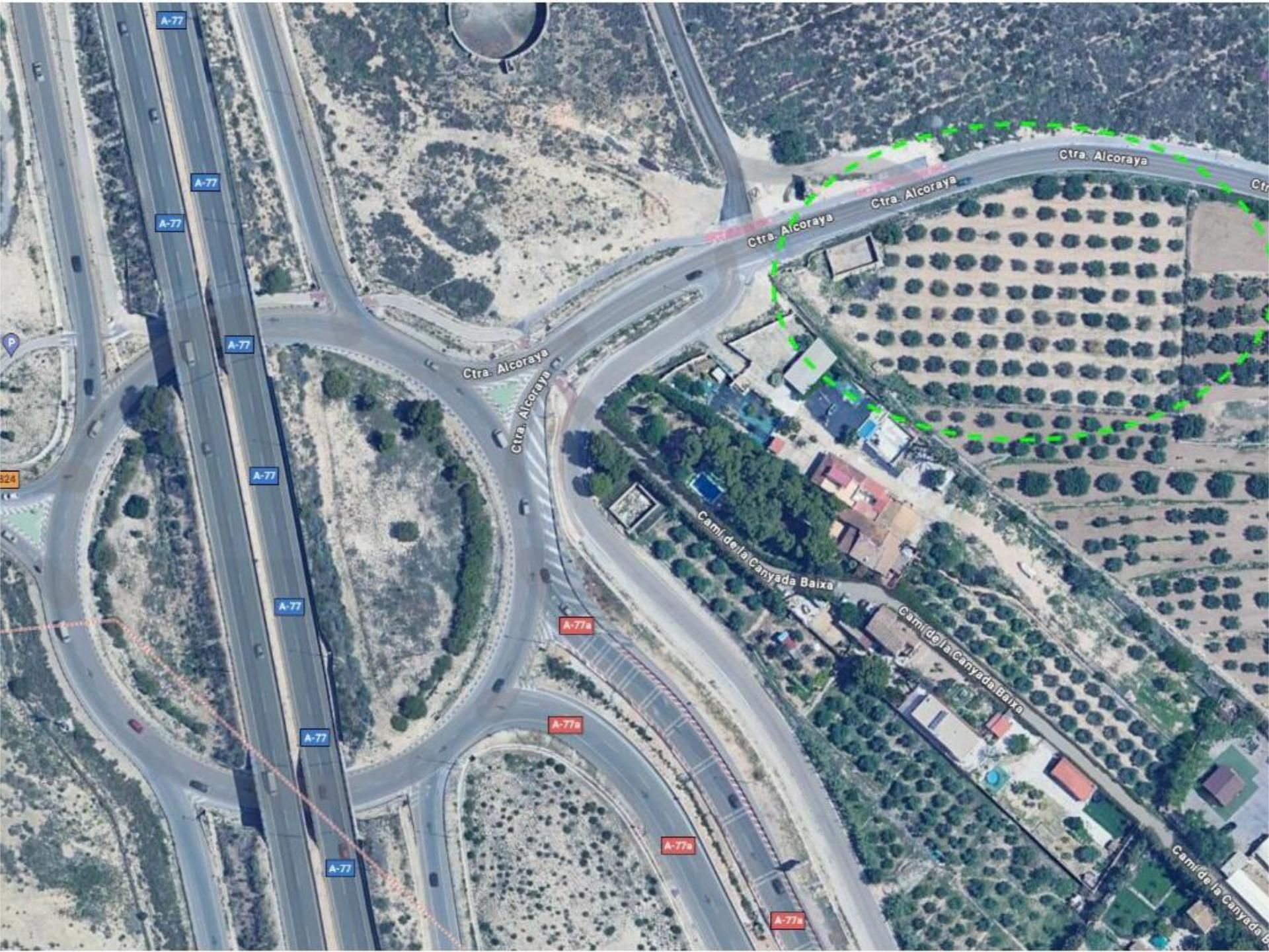 Exterior view of Industrial land for sale in San Vicente del Raspeig / Sant Vicent del Raspeig