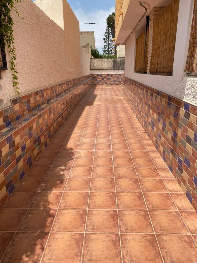 Terrassa de Casa adosada de lloguer en Mazarrón amb Aire condicionat, Jardí privat i Terrassa