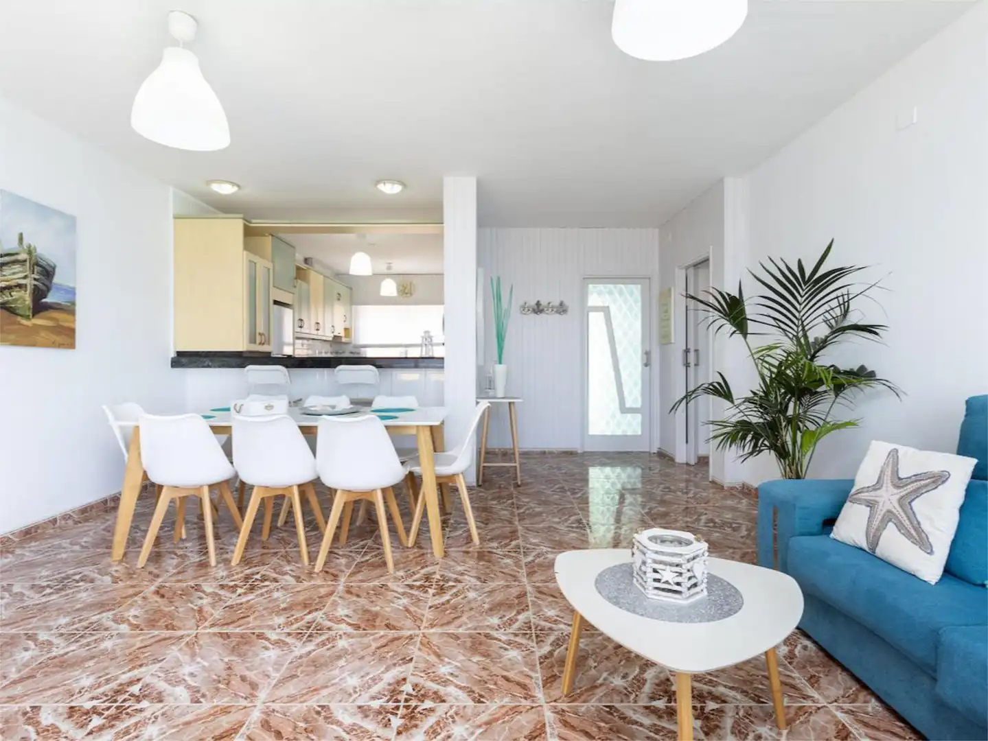 Dining room of Houses for rent in Güímar  with Air Conditioner, Heating and Private garden