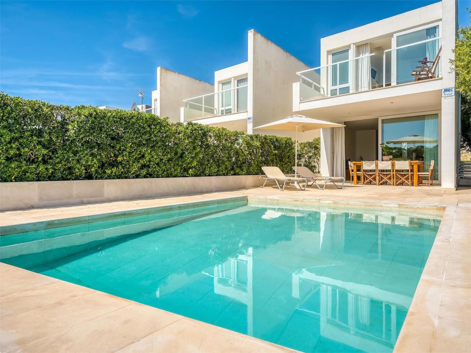 Swimming pool of House or chalet to rent in Ciutadella de Menorca  with Air Conditioner, Heating and Private garden