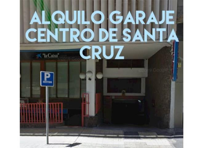 Garaje en Alquiler en Calle Doctor Allart, 8 en Centro