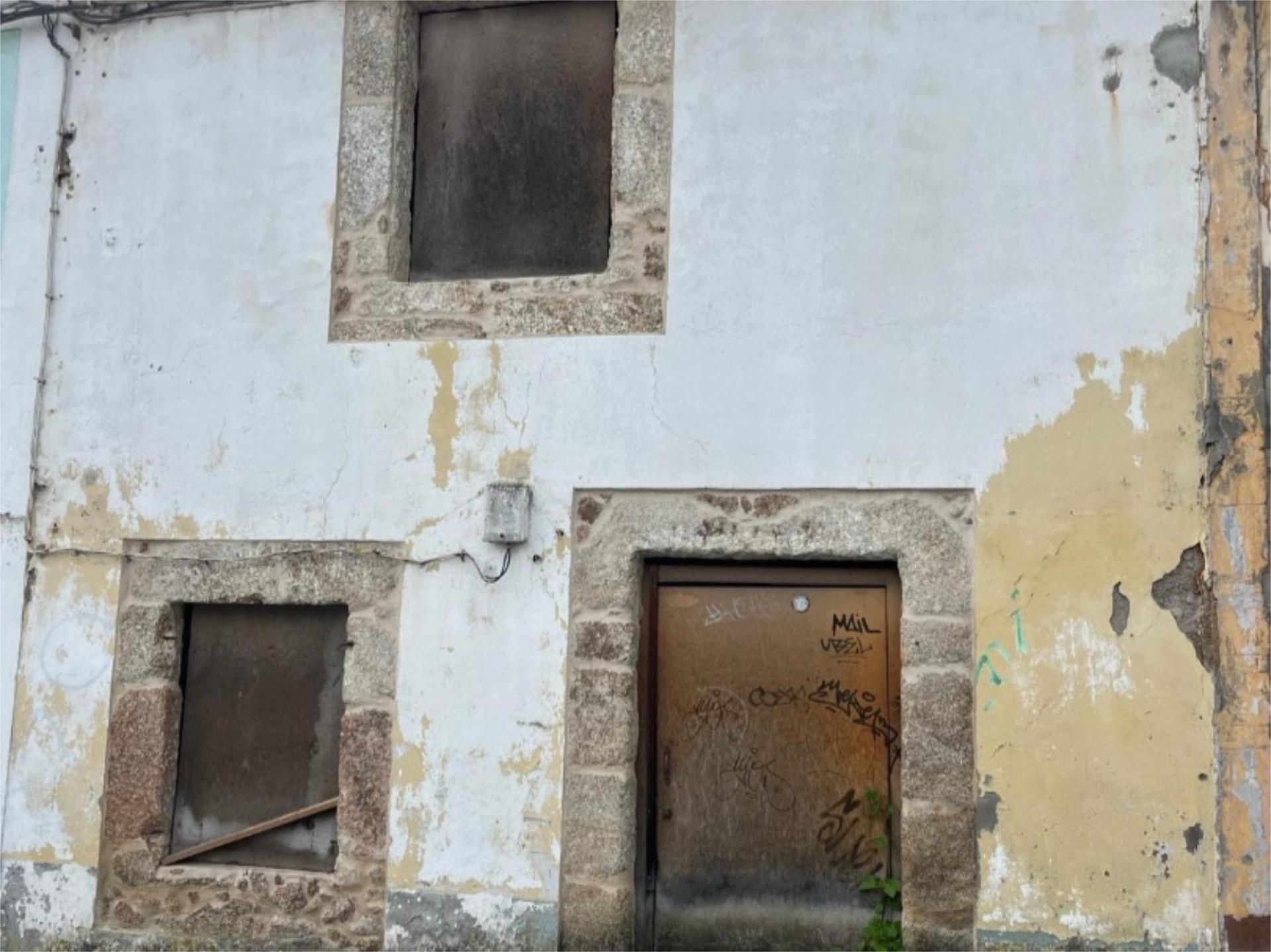 Exterior view of Single-family semi-detached for sale in A Coruña Capital 