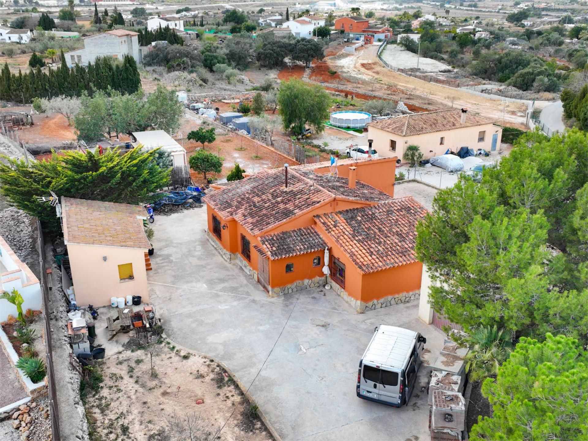 Vista exterior de Finca rústica en venda en Benissa