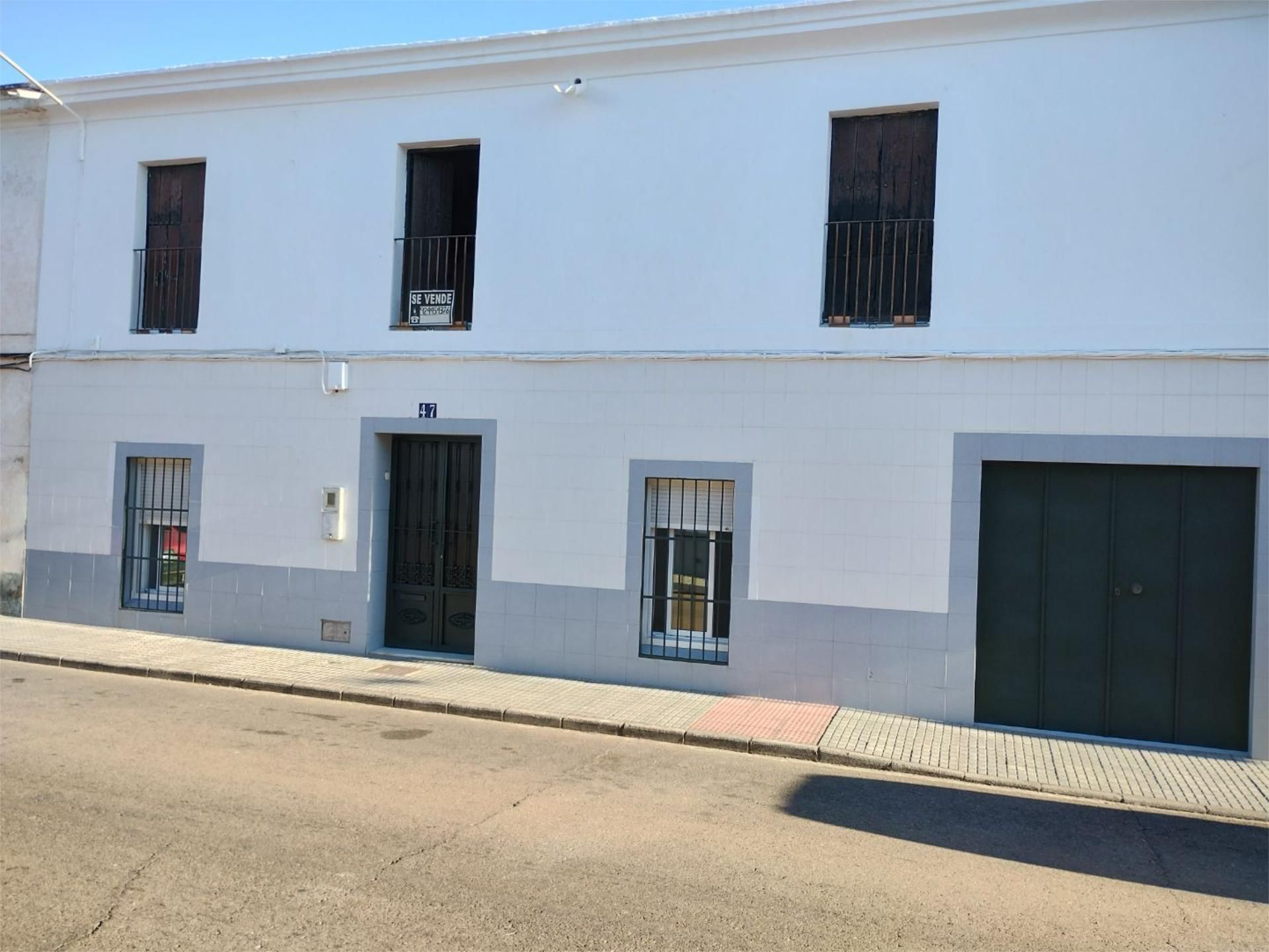 Vista exterior de Pis en venda en Puebla de la Calzada amb Traster