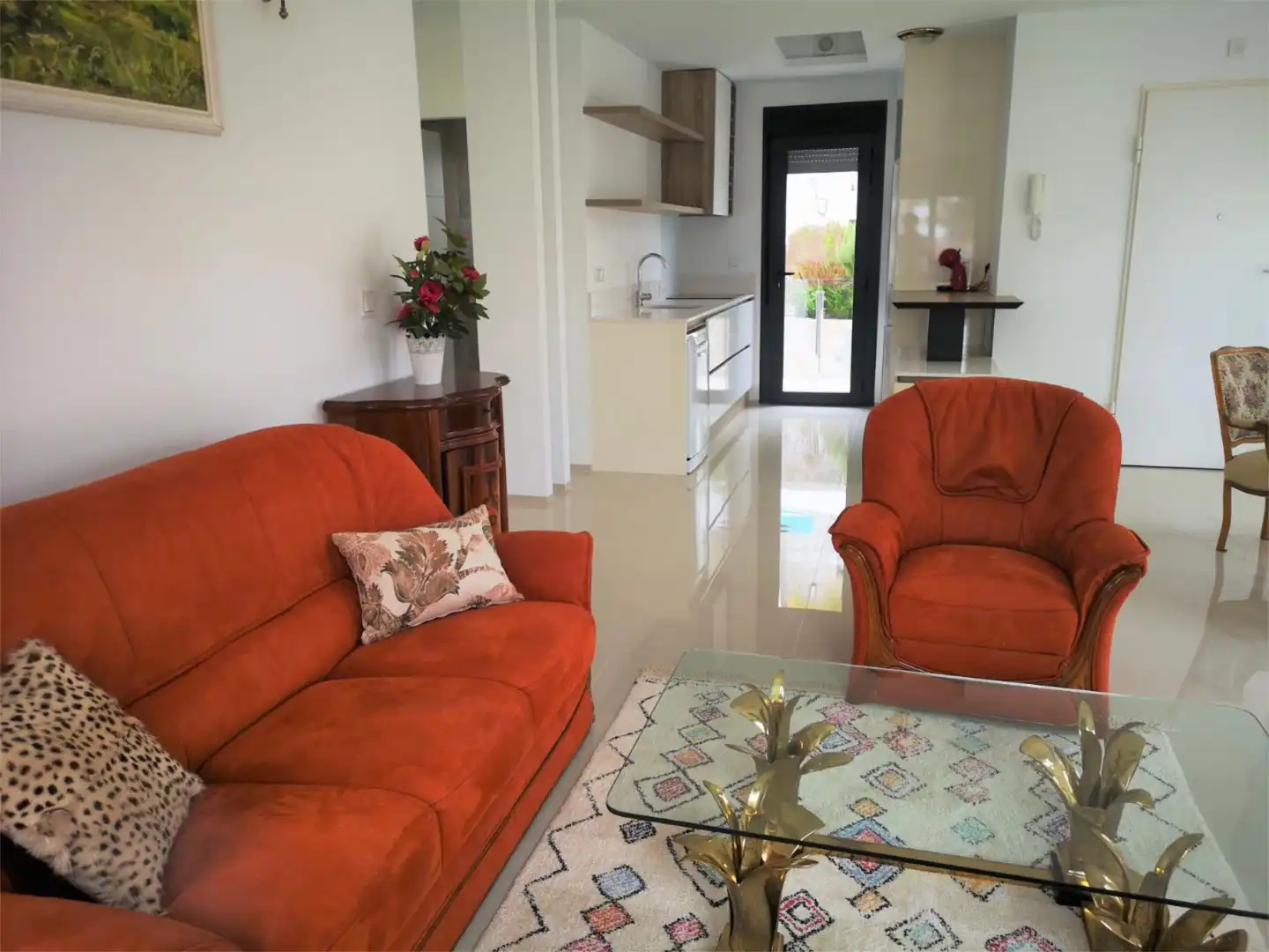 Living room of Apartments for rent in Elche / Elx  with Air Conditioner, Terrace and Swimming Pool