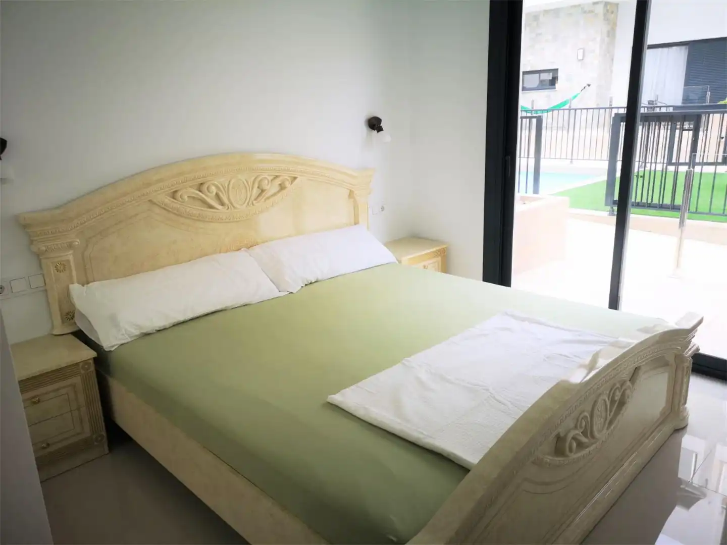 Bedroom of Apartments for rent in Elche / Elx  with Air Conditioner, Terrace and Swimming Pool