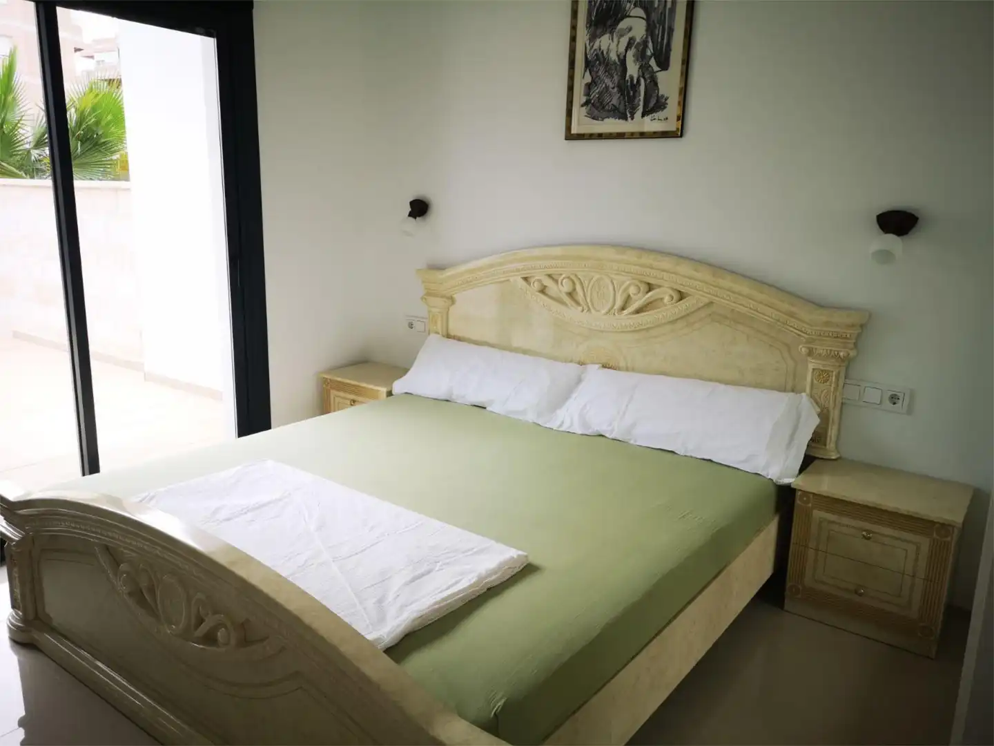 Bedroom of Apartments for rent in Elche / Elx  with Air Conditioner, Terrace and Swimming Pool