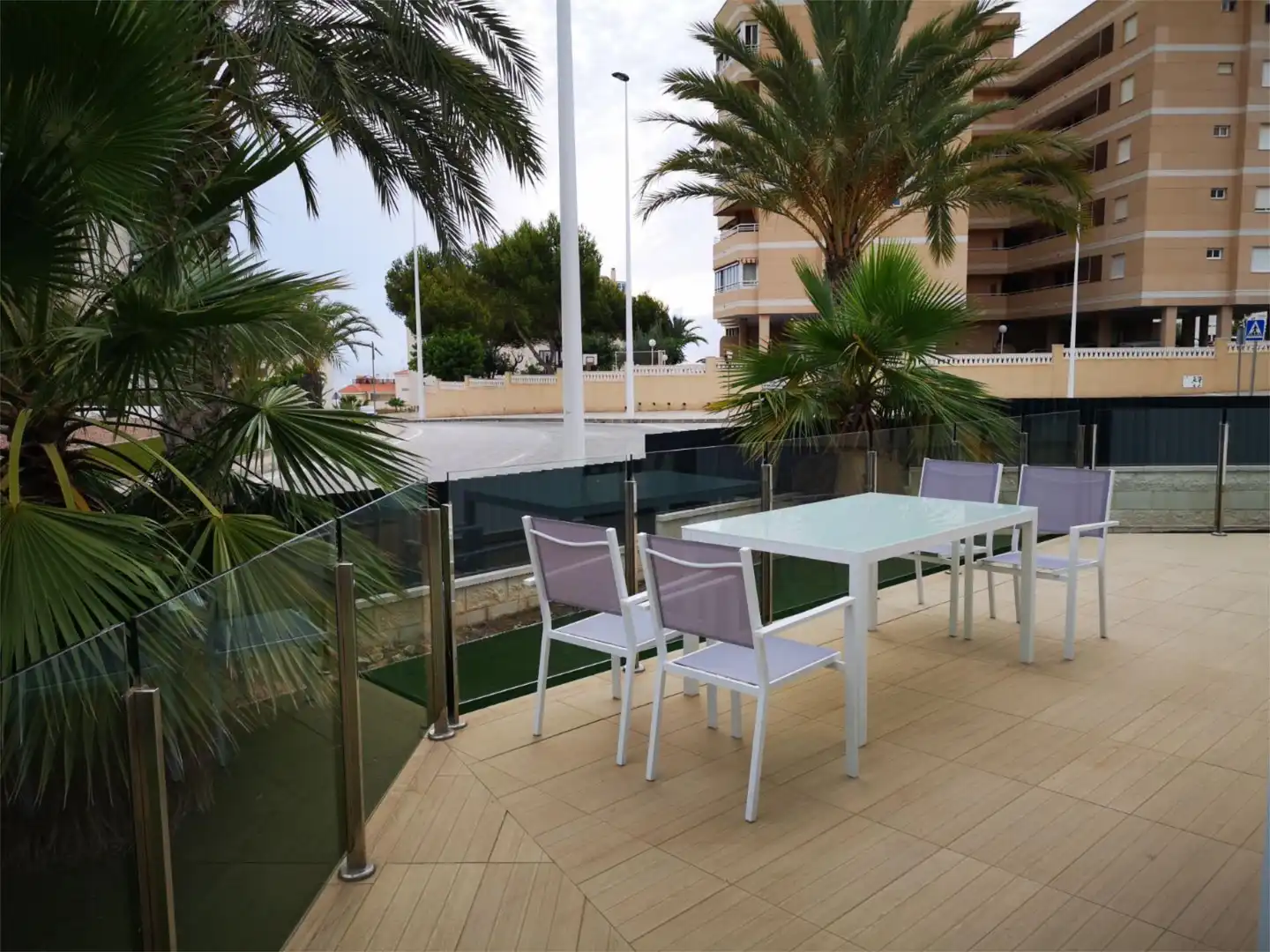 Terrace of Apartments for rent in Elche / Elx  with Air Conditioner, Terrace and Swimming Pool