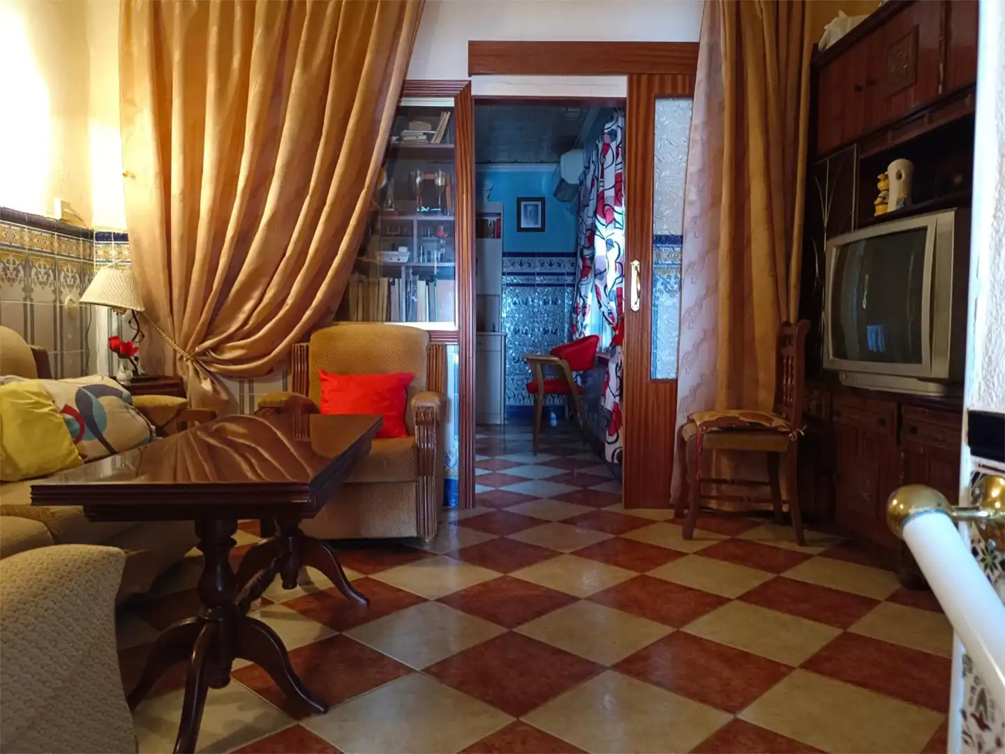 Casa adosada en venta en Calle Beato Queija Vega, 40, Minas de Riotinto Comedor de Casa adosada en venta en Minas de Riotinto con Terraza