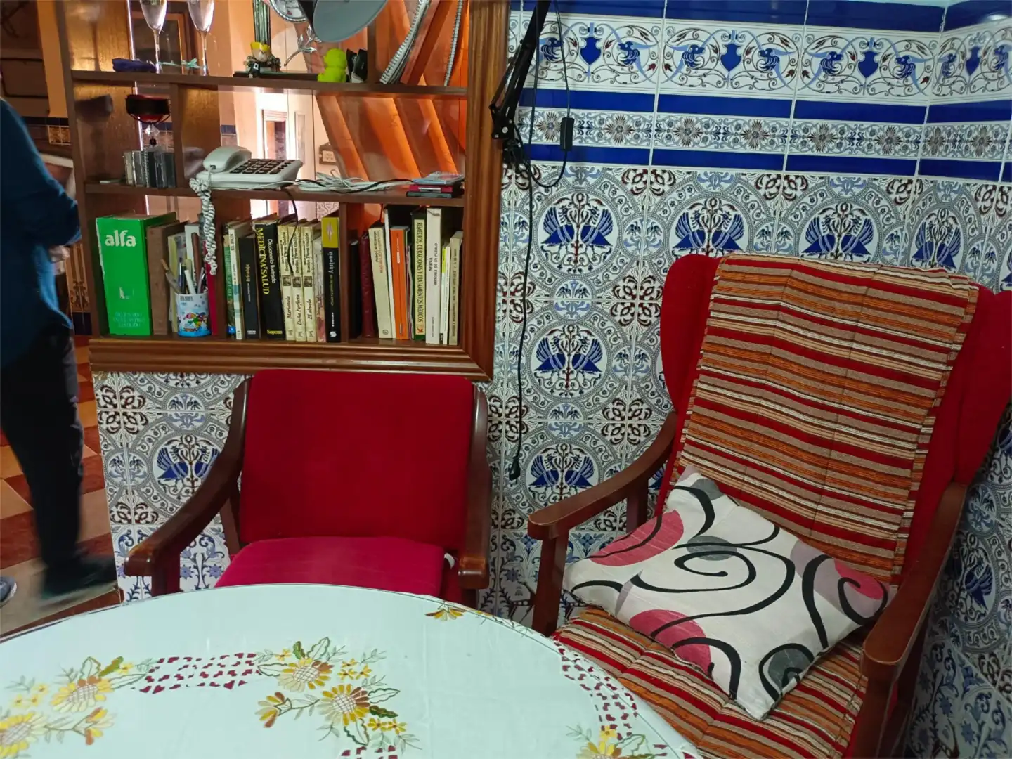 Casa adosada en venta en Calle Beato Queija Vega, 40, Minas de Riotinto Sala de estar de Casa adosada en venta en Minas de Riotinto con Terraza
