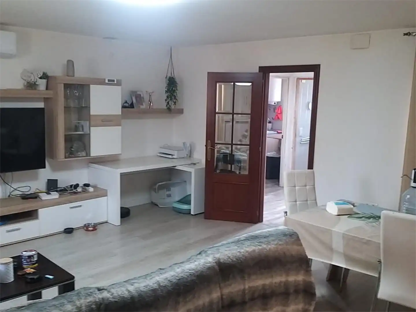 Country homes for sale in Diseminado Alfocea, 9052, Alfocea Living room of Country homes for sale in Zaragoza with Air Conditioner, Heating and Private garden