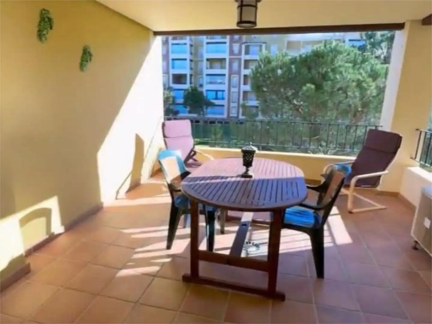 Terrasse von Wohnung zur Miete in Ayamonte mit Klimaanlage, Heizung und Privatgarten