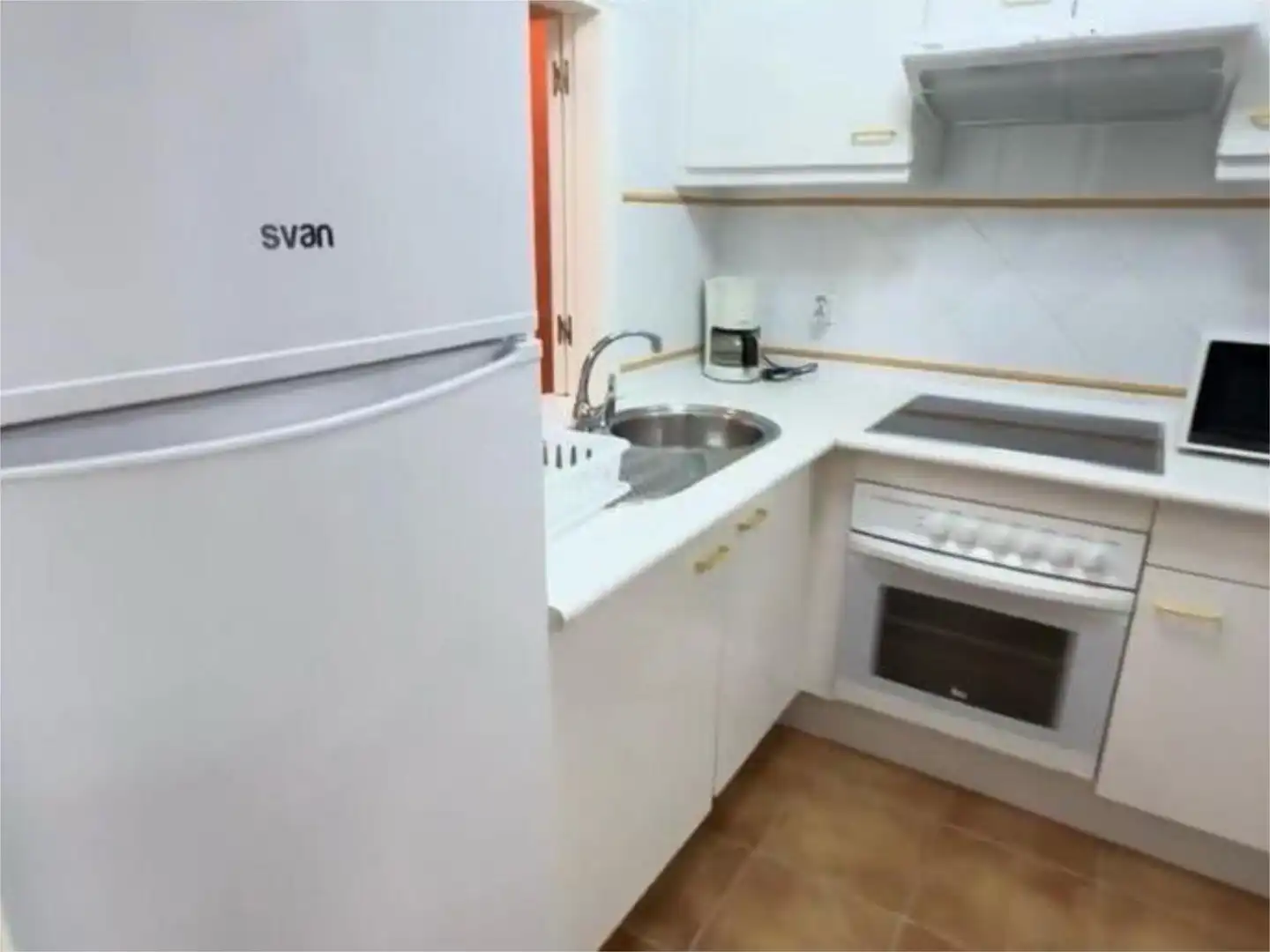 Küche von Wohnung zur Miete in Ayamonte mit Klimaanlage, Heizung und Privatgarten