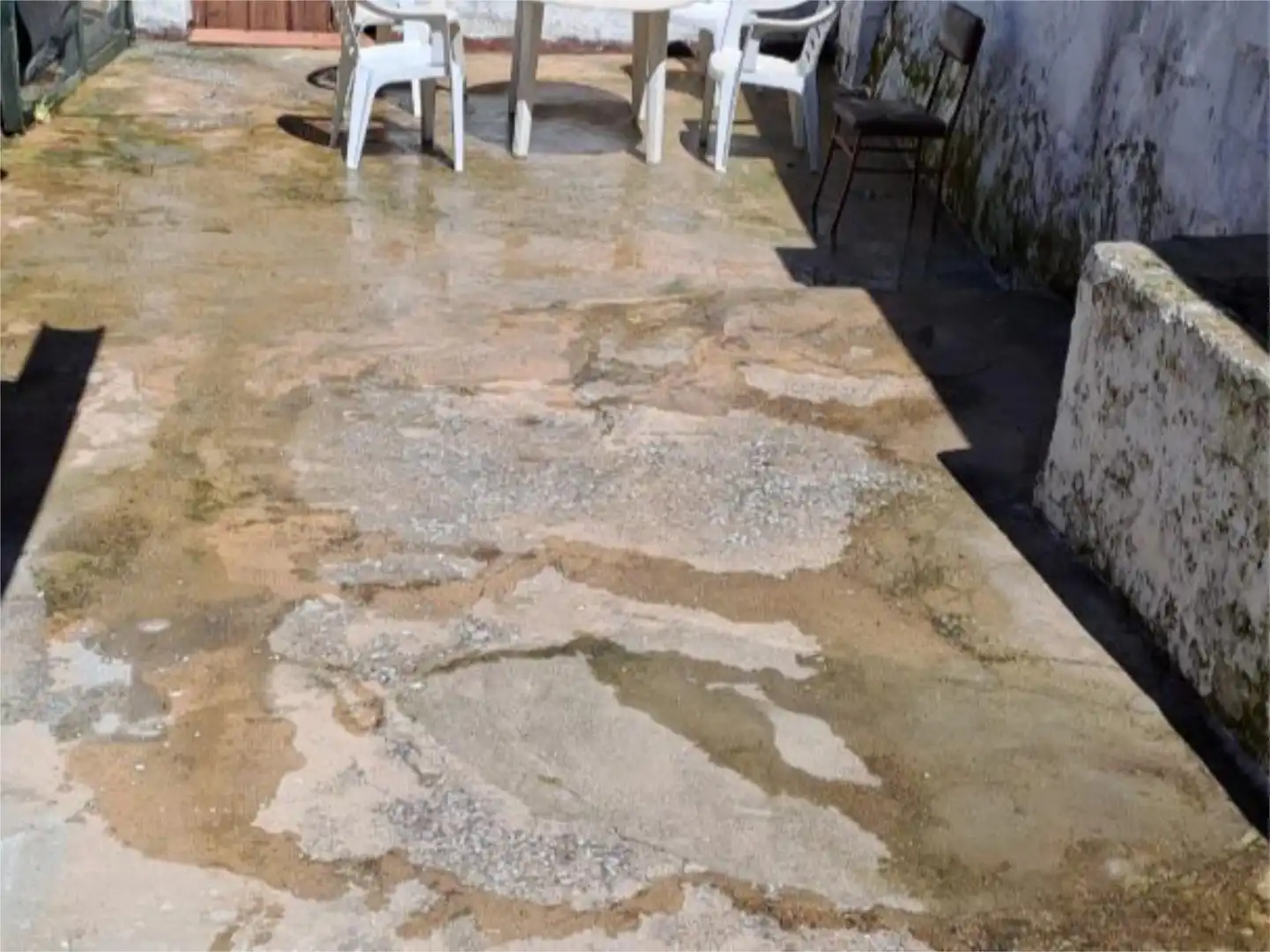 Terraza de Casa adosada de alquiler en Cala con Jardín privado, Trastero y Amueblado