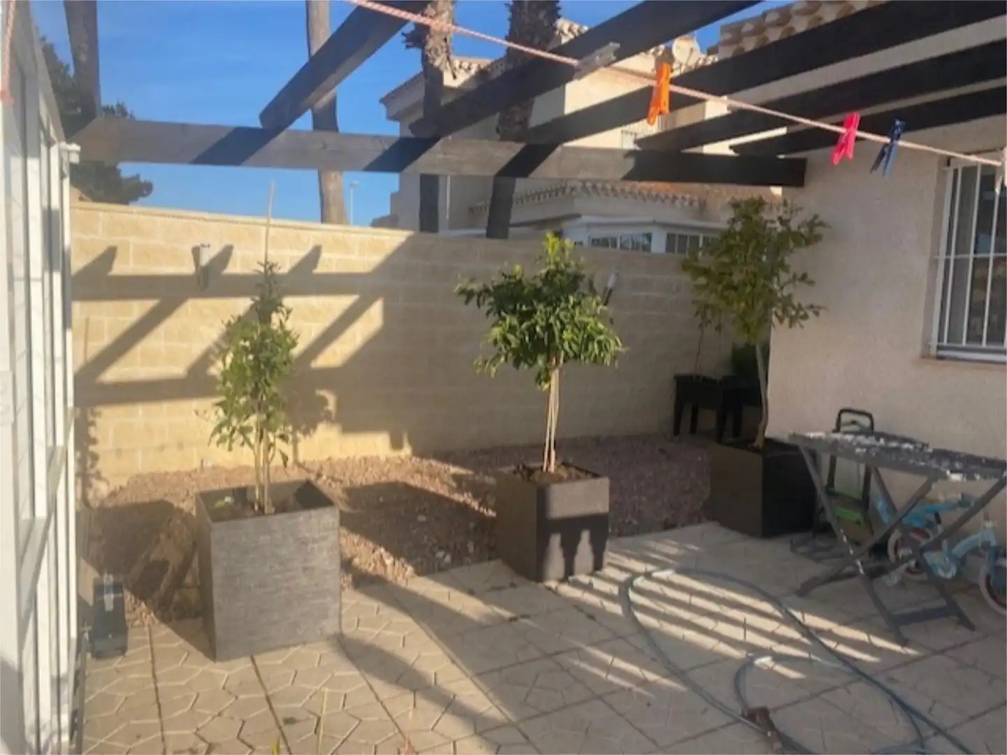 Terrassa de Casa o xalet en venda en Orihuela amb Aire condicionat, Jardí privat i Parquet