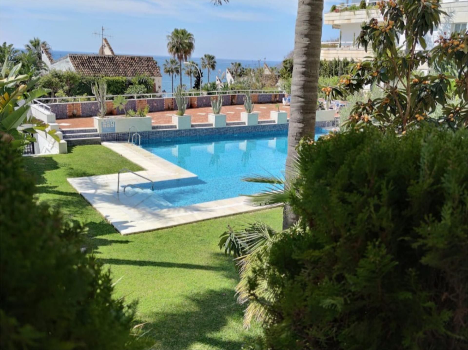 Garden of Flat for sale in Marbella  with Terrace, Swimming Pool and Balcony