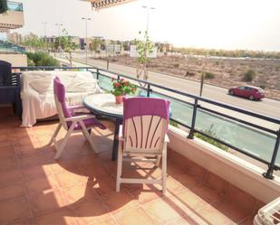 Terrace of Flat for sale in Pilar de la Horadada  with Air Conditioner, Terrace and Swimming Pool