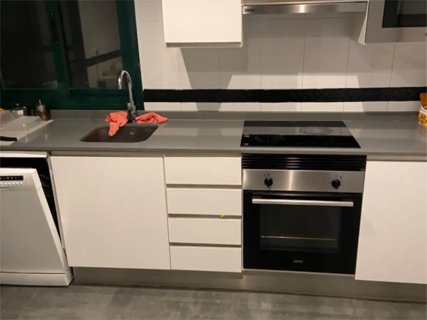 Kitchen of Apartments for share in  Palma de Mallorca  with Heating, Private garden and Parquet flooring