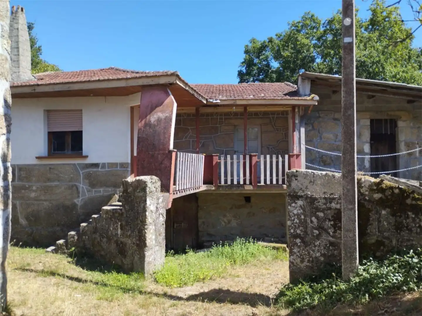 Vista exterior de Casa adosada en venta en Celanova con Jardín privado