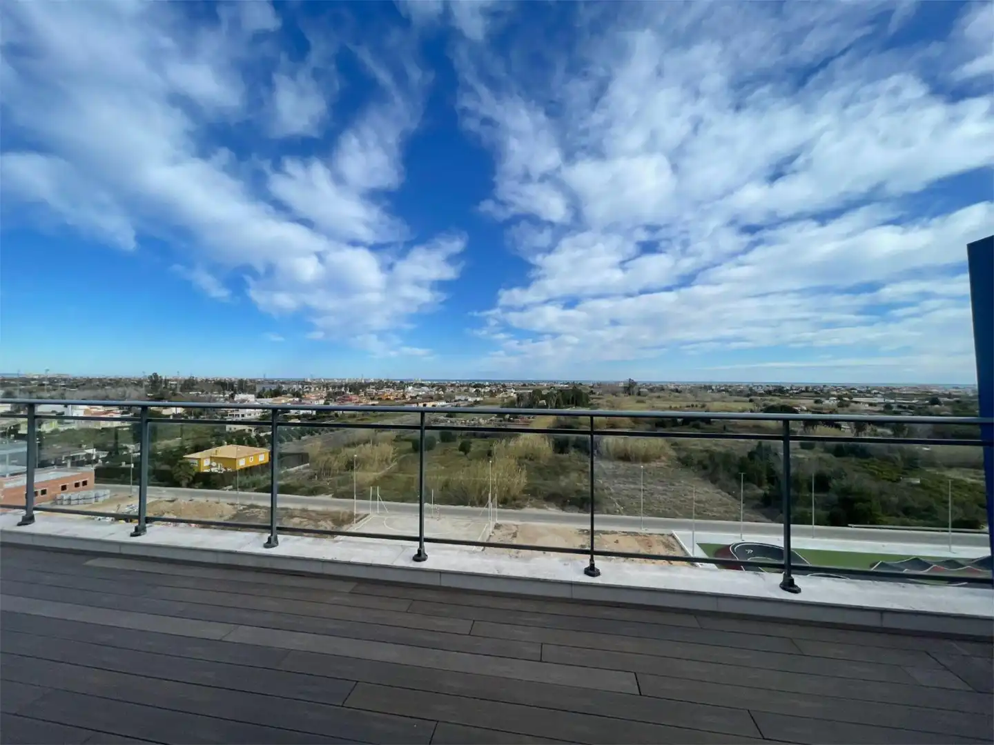 Terrasse von Dachboden zum Verkauf in Oliva mit Terrasse und Balkon