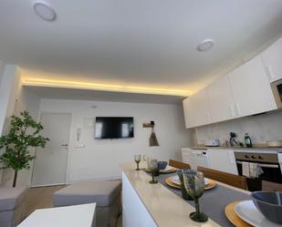 Kitchen of Flat to share in  Madrid Capital  with Terrace and Balcony