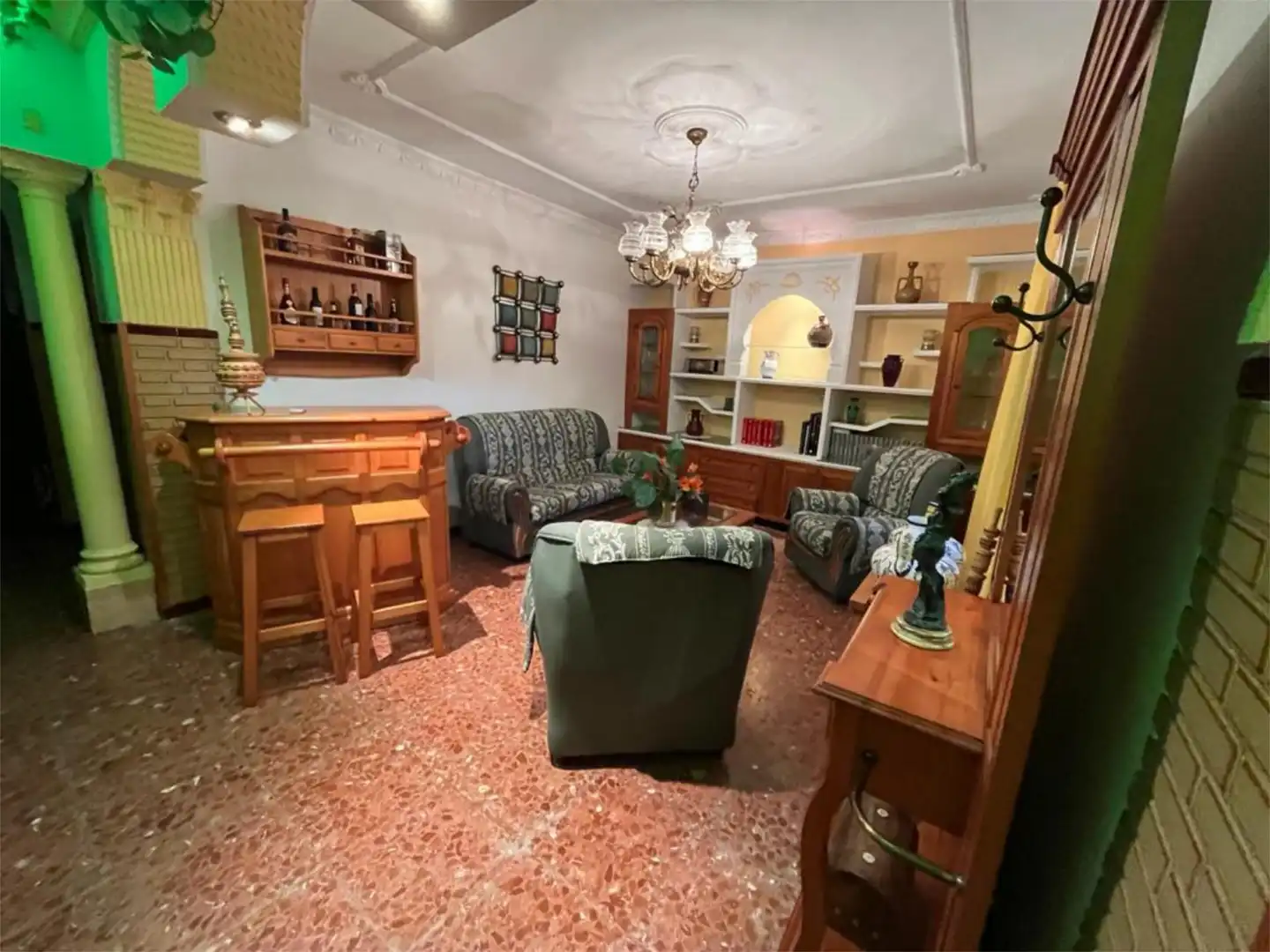Sala d'estar de Casa adosada en venda en Villanueva del Río y Minas amb Aire condicionat, Calefacció i Terrassa
