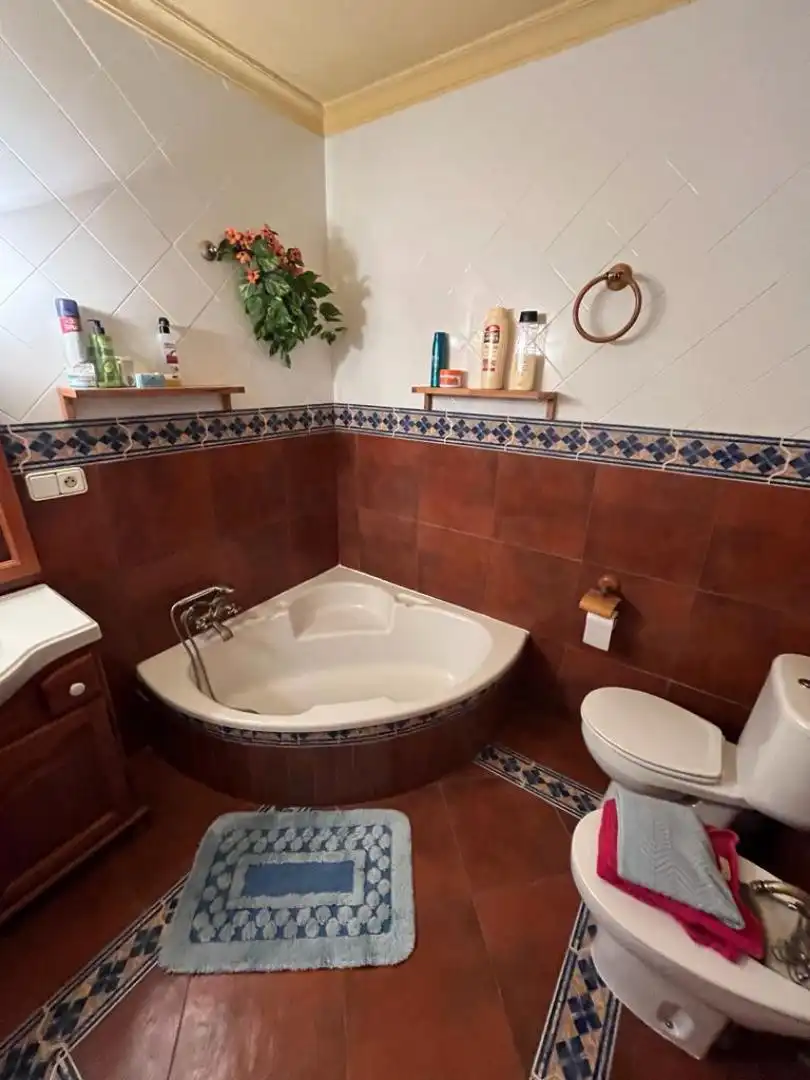 Bany de Casa adosada en venda en Villanueva del Río y Minas amb Aire condicionat, Calefacció i Terrassa