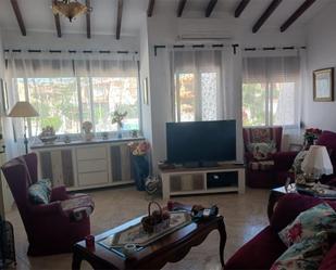 Living room of Single-family semi-detached for sale in Calpe / Calp  with Terrace and Swimming Pool