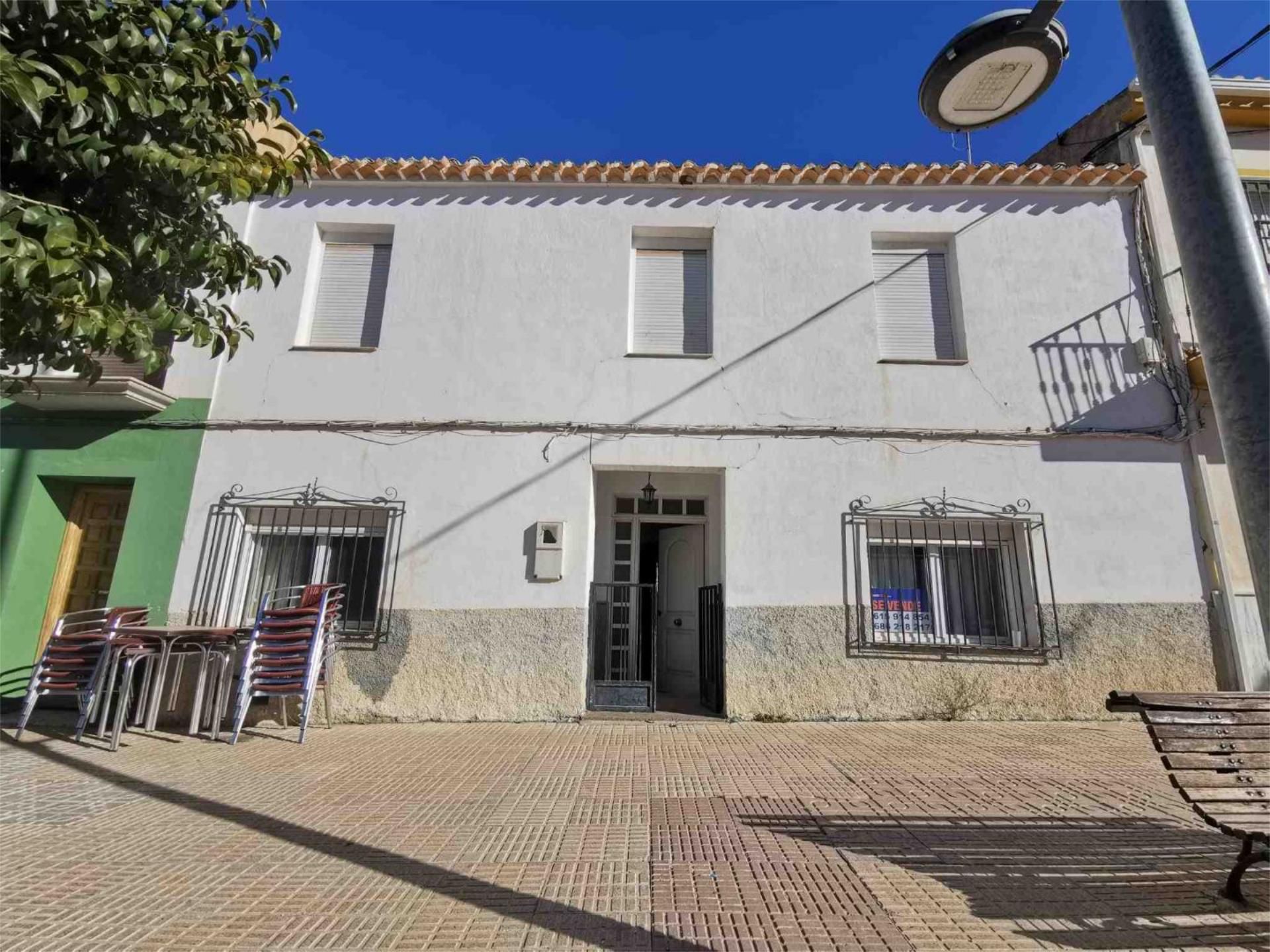 Exterior view of Single-family semi-detached for sale in Cortes de Baza  with Balcony