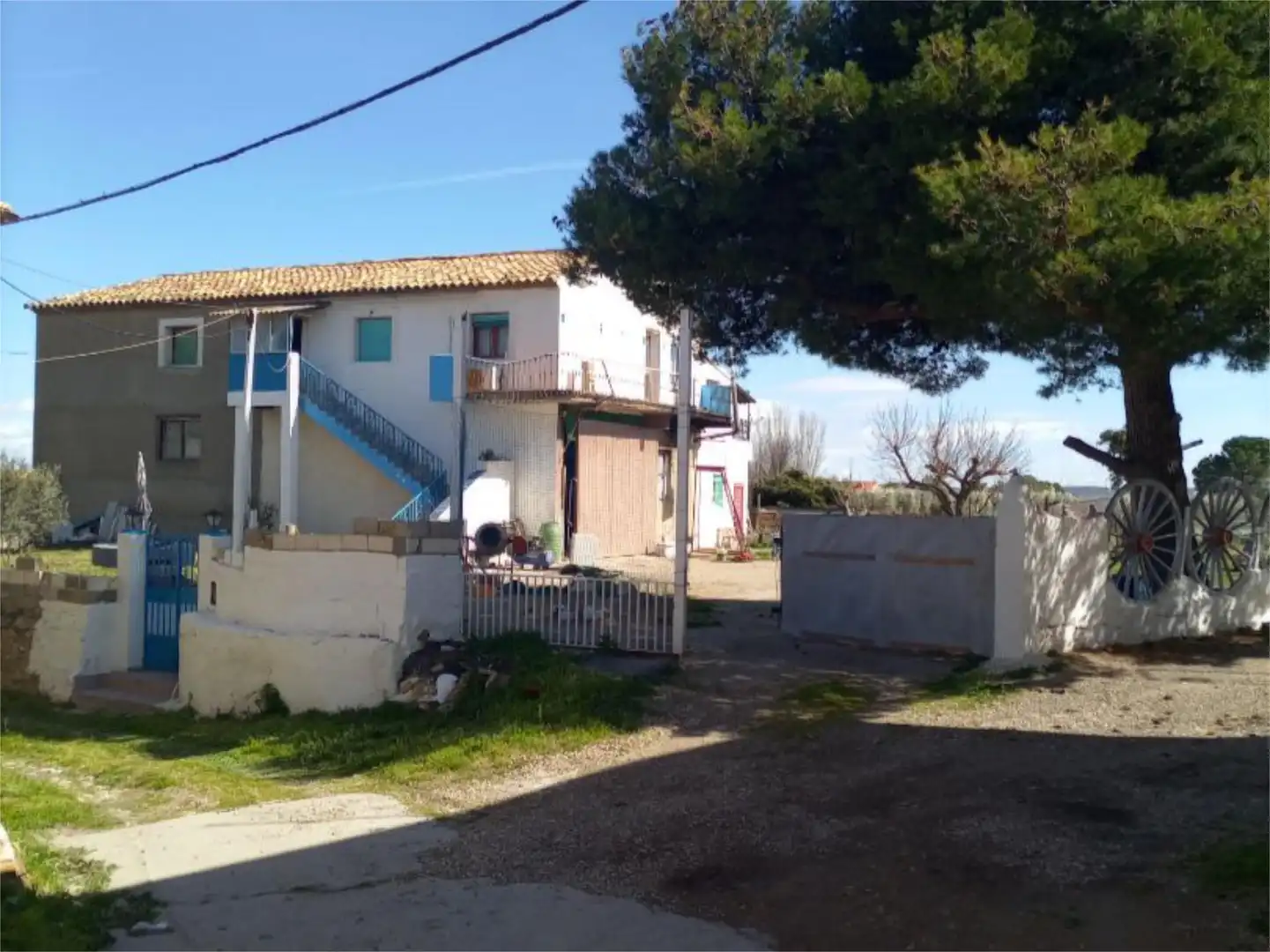 Casa o xalet en venda a Calle Magallones, 4, Borja Vista exterior de Casa o xalet en venda en Borja amb Aire condicionat, Jardí privat i Terrassa