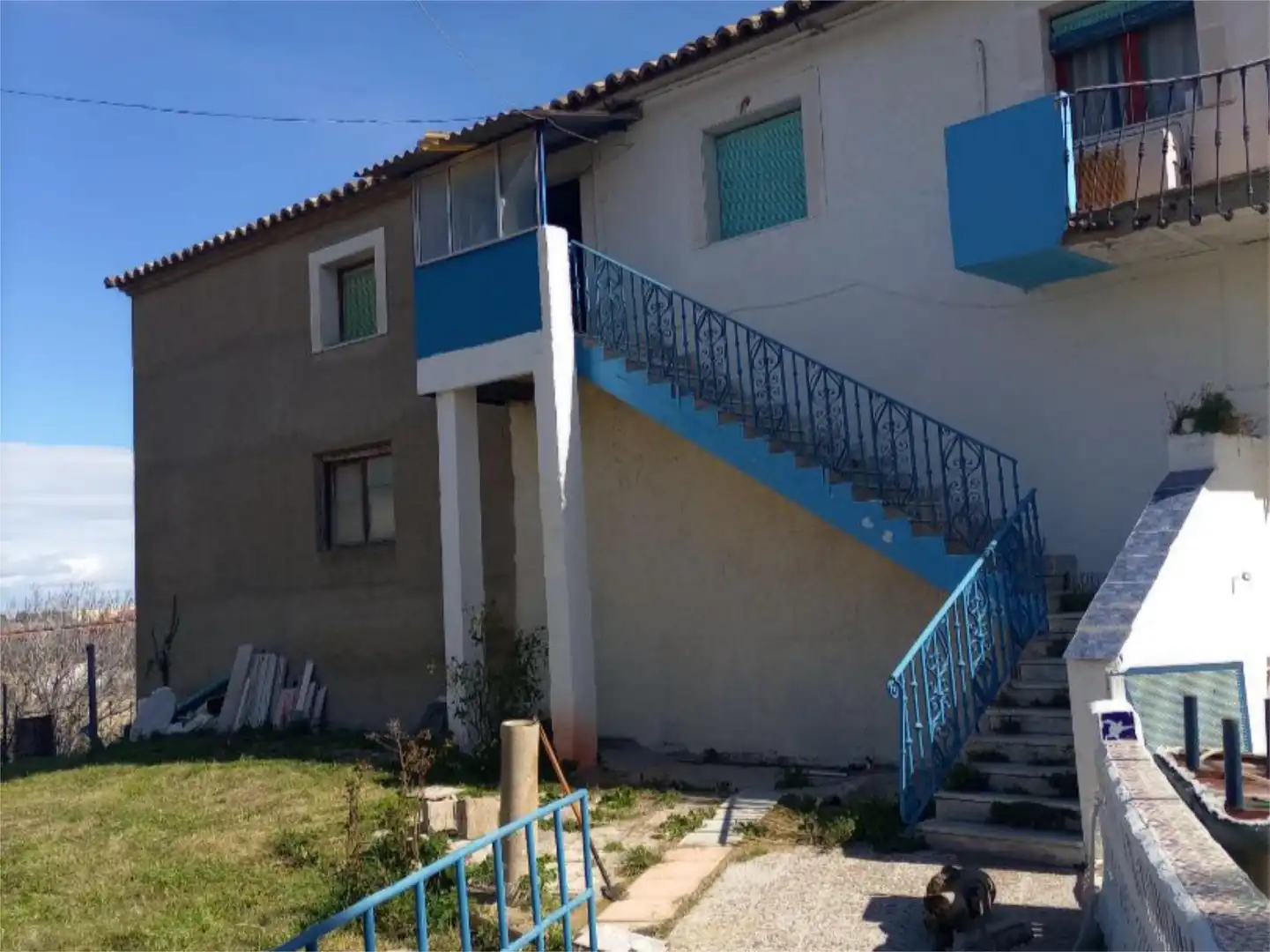 Casa o xalet en venda a Calle Magallones, 4, Borja Vista exterior de Casa o xalet en venda en Borja amb Aire condicionat, Jardí privat i Terrassa