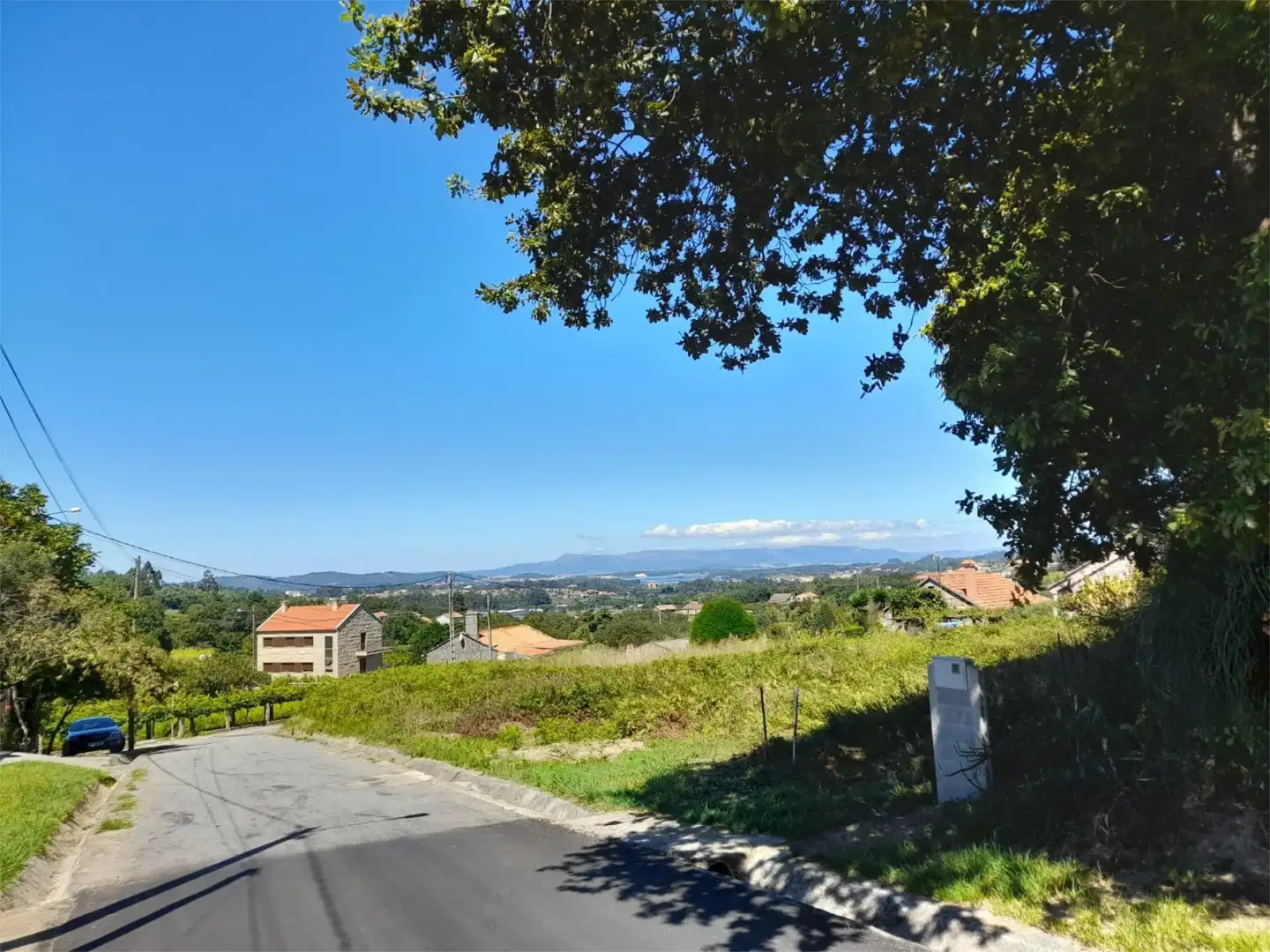 Außenansicht von Bebaubares Gelände zum Verkauf in Sanxenxo