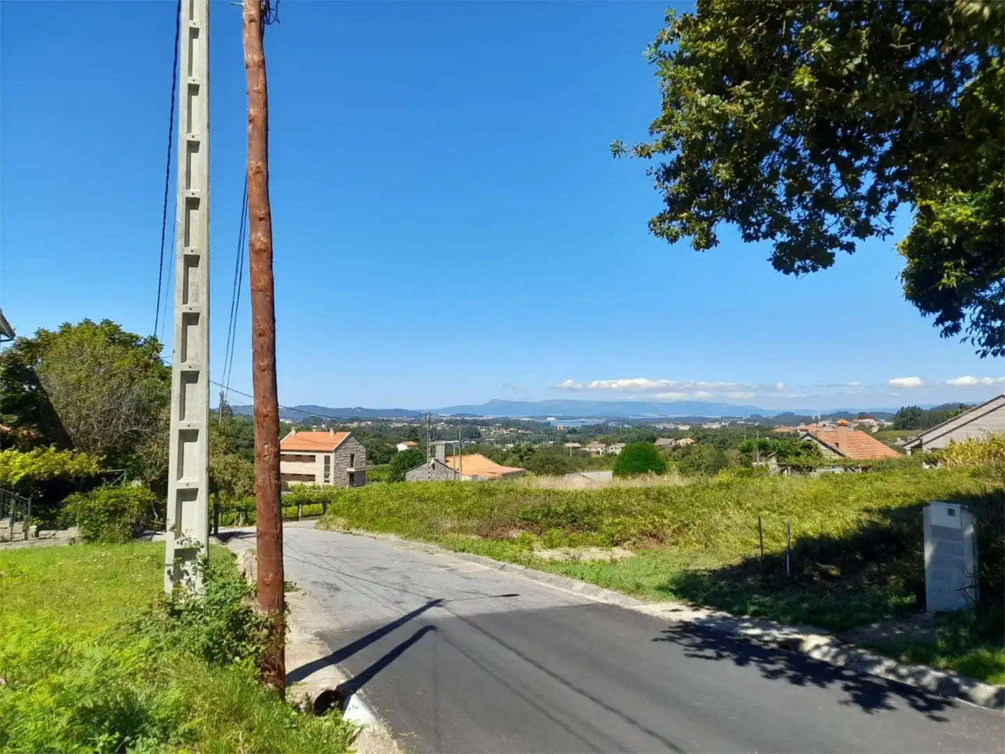 Außenansicht von Bebaubares Gelände zum Verkauf in Sanxenxo