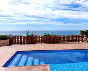 Piscina de Casa o xalet en venda en Algarrobo amb Aire condicionat, Terrassa i Piscina