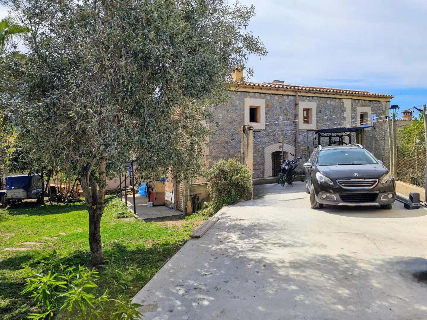 Exterior view of Houses for sale in Andratx  with Air Conditioner, Terrace and Swimming Pool