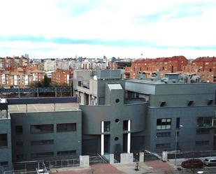 Vista exterior de Nau industrial de lloguer en  Madrid Capital amb Aire condicionat