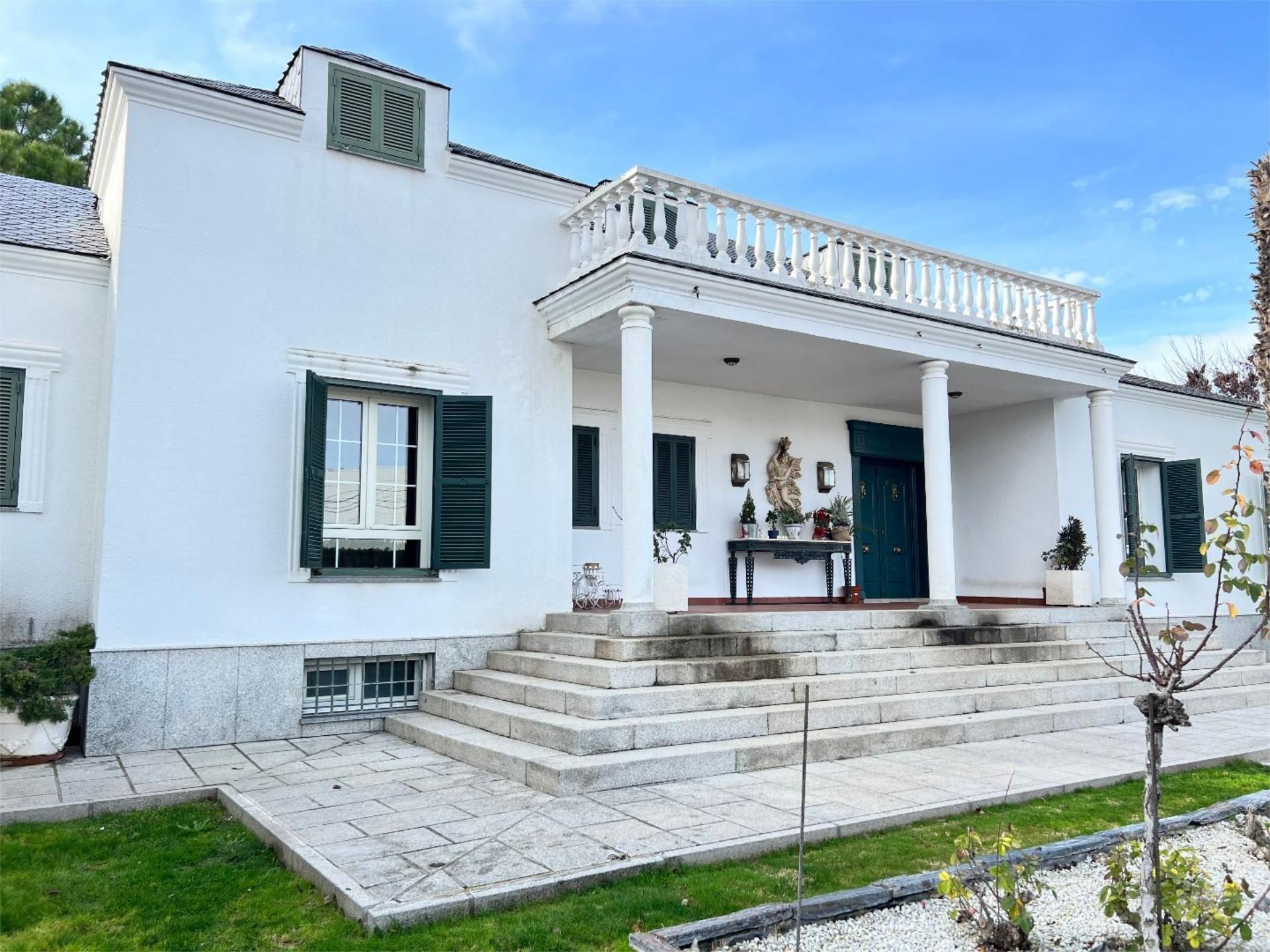 Exterior view of House or chalet for sale in Illescas  with Air Conditioner, Private garden and Parquet flooring