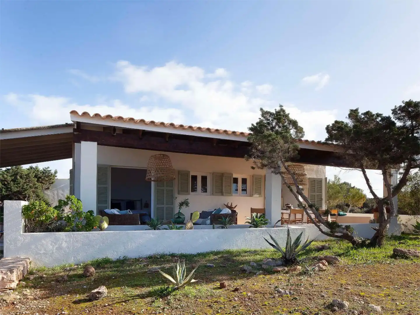 Vista exterior de Casa o xalet en venda en Formentera amb Aire condicionat i Terrassa