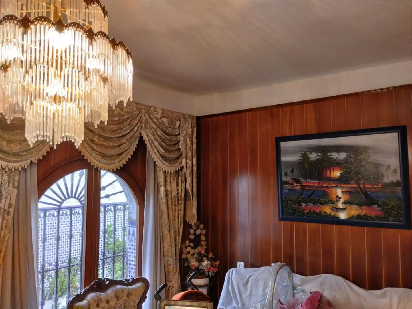 Sala de estar de Casa o chalet en venta en  Almería Capital con Aire acondicionado, Terraza y Balcón