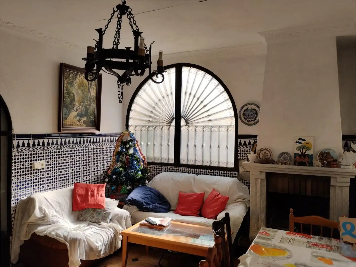 Sala de estar de Casa o chalet en venta en  Almería Capital con Aire acondicionado, Terraza y Balcón