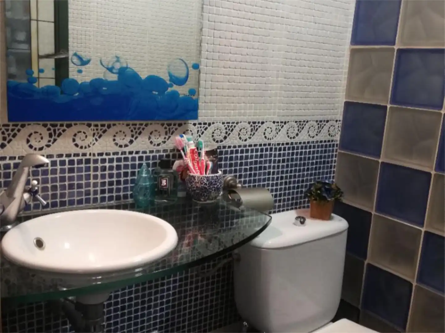 Ático en venta en Carrer Les Neus, 29, Piles Baño de Ático en venta en Piles con Aire acondicionado, Terraza y Balcón
