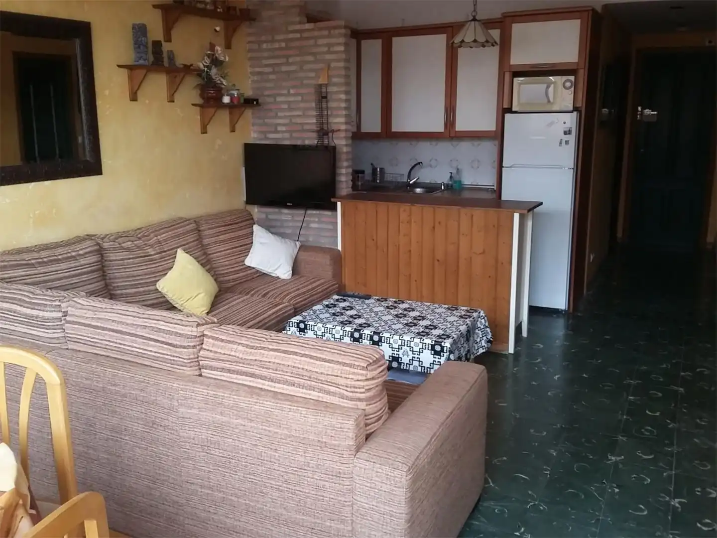 Ático en venta en Carrer Les Neus, 29, Piles Sala de estar de Ático en venta en Piles con Aire acondicionado, Terraza y Balcón