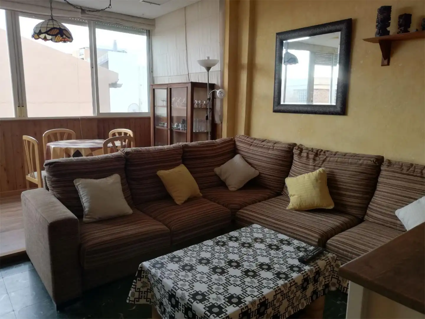 Ático en venta en Carrer Les Neus, 29, Piles Sala de estar de Ático en venta en Piles con Aire acondicionado, Terraza y Balcón